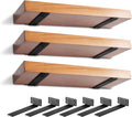 6 Pack Heavy Duty Shelf Brackets 12 in Floating Shelf Brackets