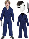 Kids Killer Costume Jumpsuit and Mask for Boys - Scary Halloween