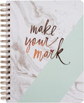 Spiral Notebook Journal Make Your Mark - Large Paperback Notebook