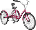 MOONCOOL Adult Tricycles for Seniors with Large Basket and Comfort