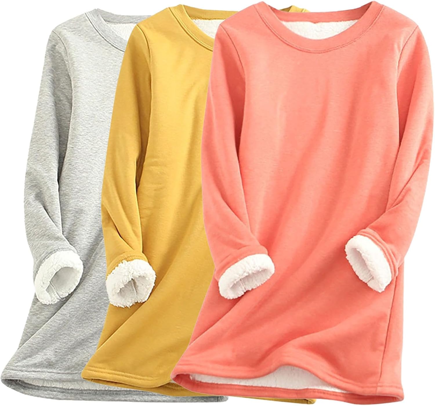 Cethrio Women's Cozy Sherpa Sweatshirt