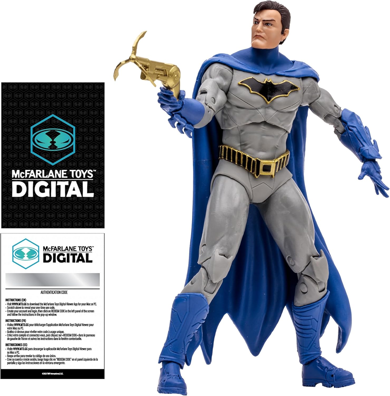 DC Rebirth Batman 7in Action Figure - Includes Digital Collectible!