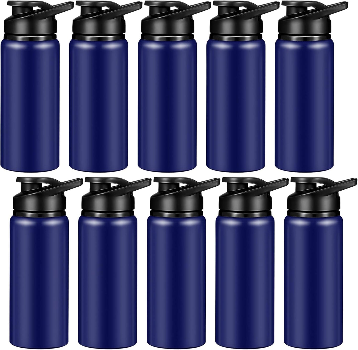 20 oz Aluminum Reusable Water Bottles for Travel and Sports