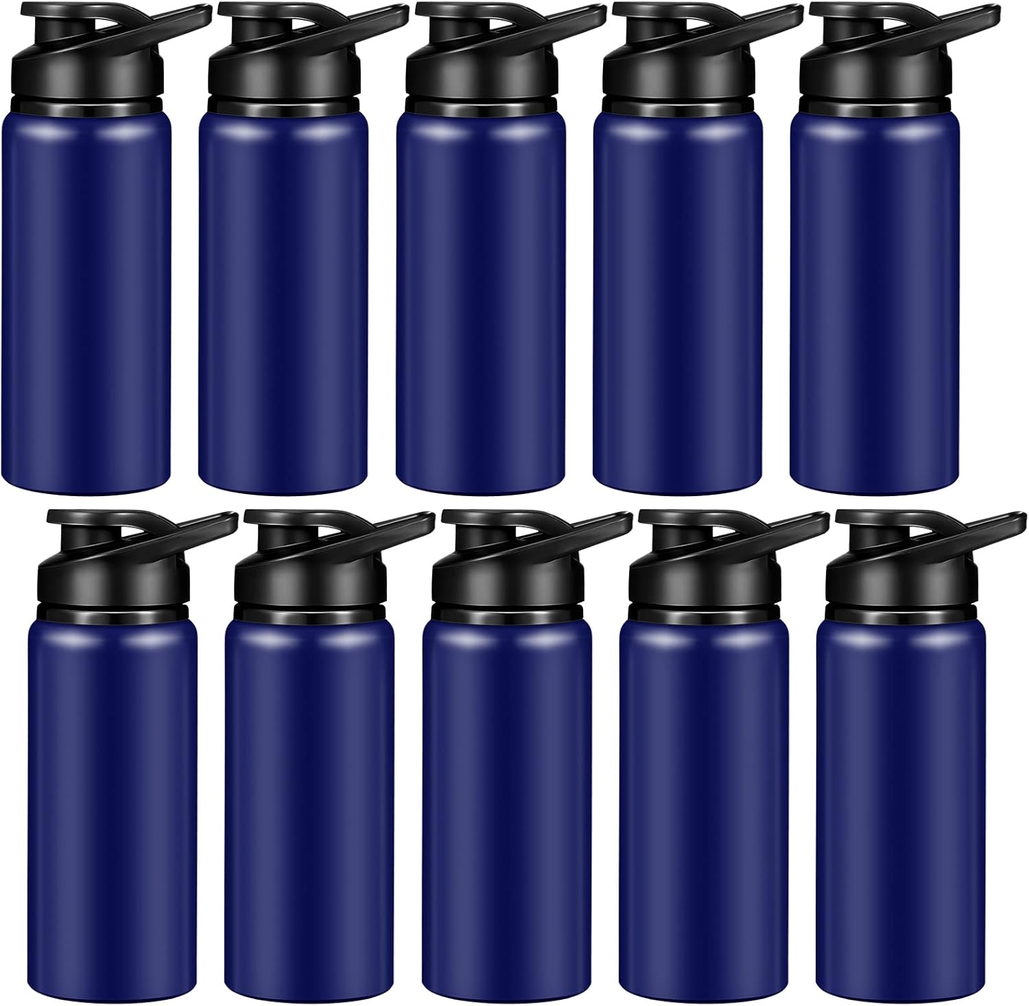 20 oz Aluminum Reusable Water Bottles for Travel and Sports