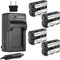 Kastar NP-FM500H Battery (4-Pack) and Charger Kit - High Capacity