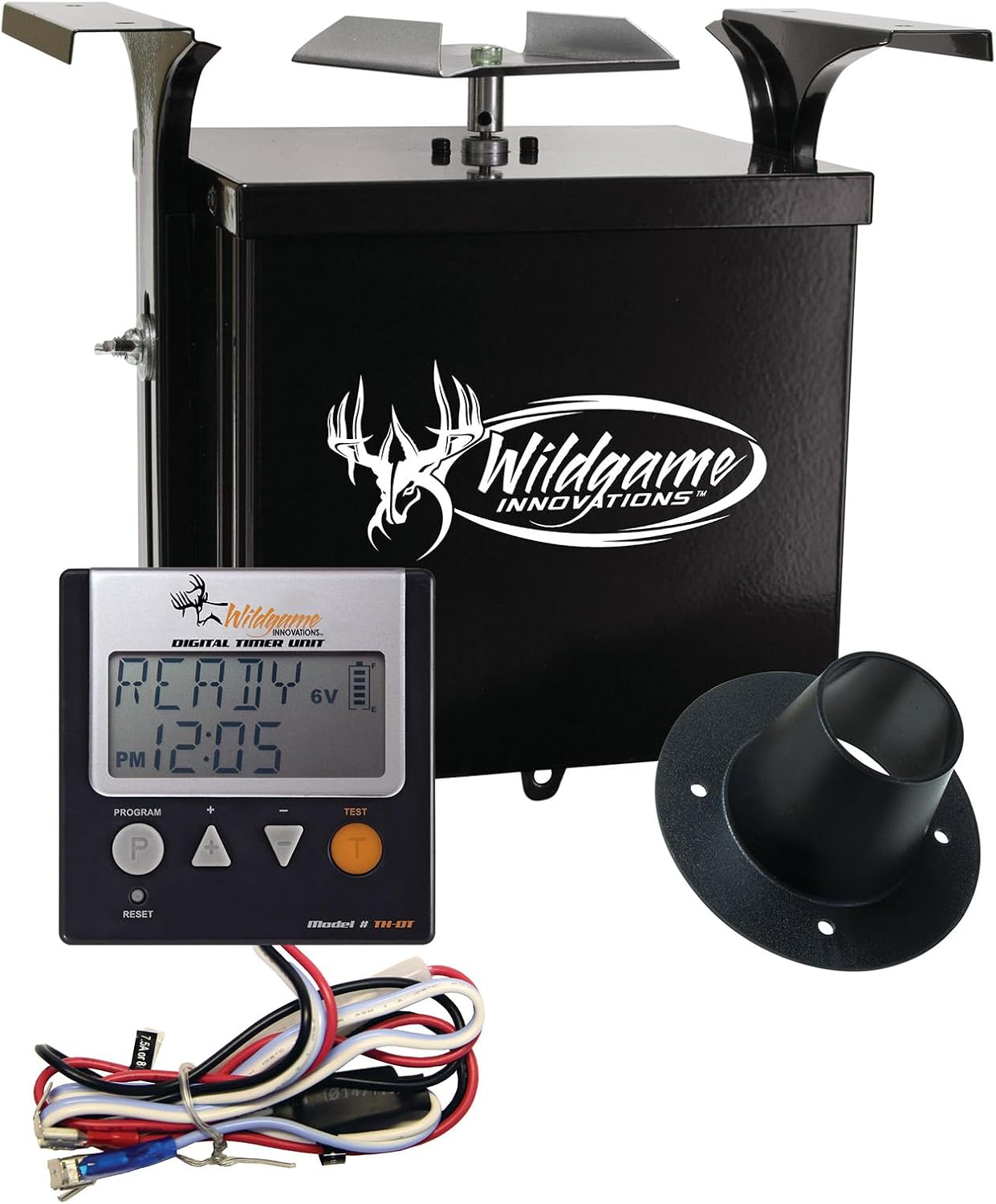 Trophy Hunter 6V Digital Feeder Kit for Game Hunting Success