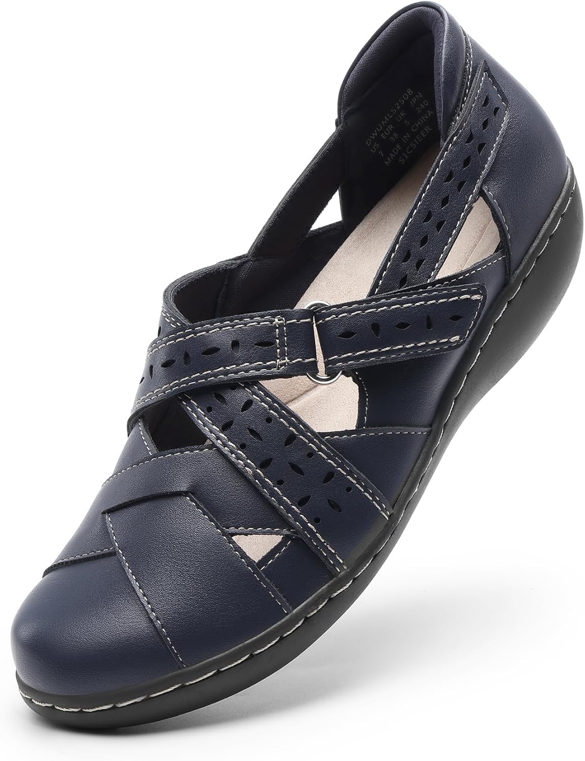 DREAM PAIRS Women's Comfortable Casual Walking Flats Shoes