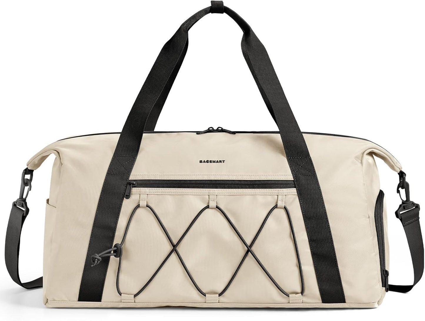 BAGSMART Sports Duffel: Shoe Compartment & Wet Pocket