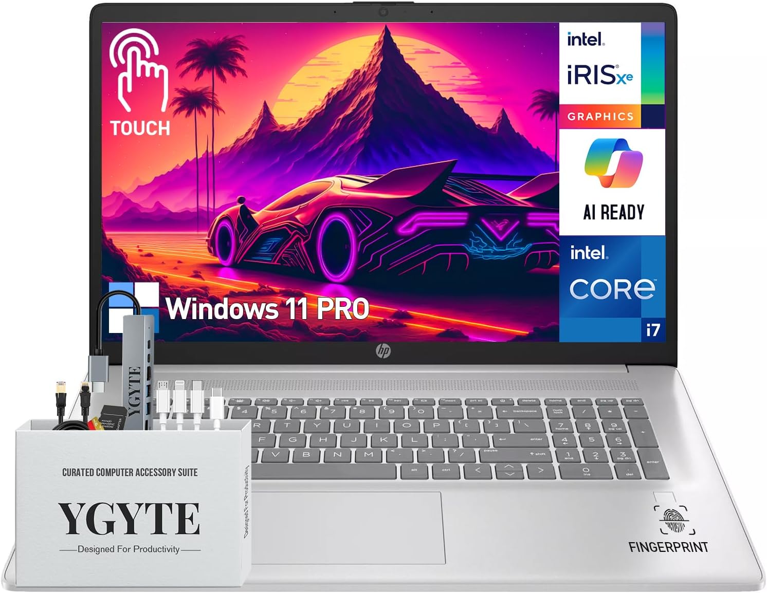 HP 17.3 Inch Touchscreen Laptop with Intel Core i7 and 32GB RAM