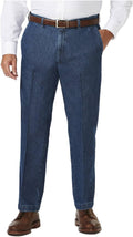 Haggar Men's Pleat & Flat Front Denim - Regular & Big & Tall Fit