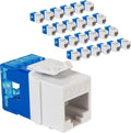 CAT5e Keystone Jack Slim Profile 25 Pack - PoE++ Rated