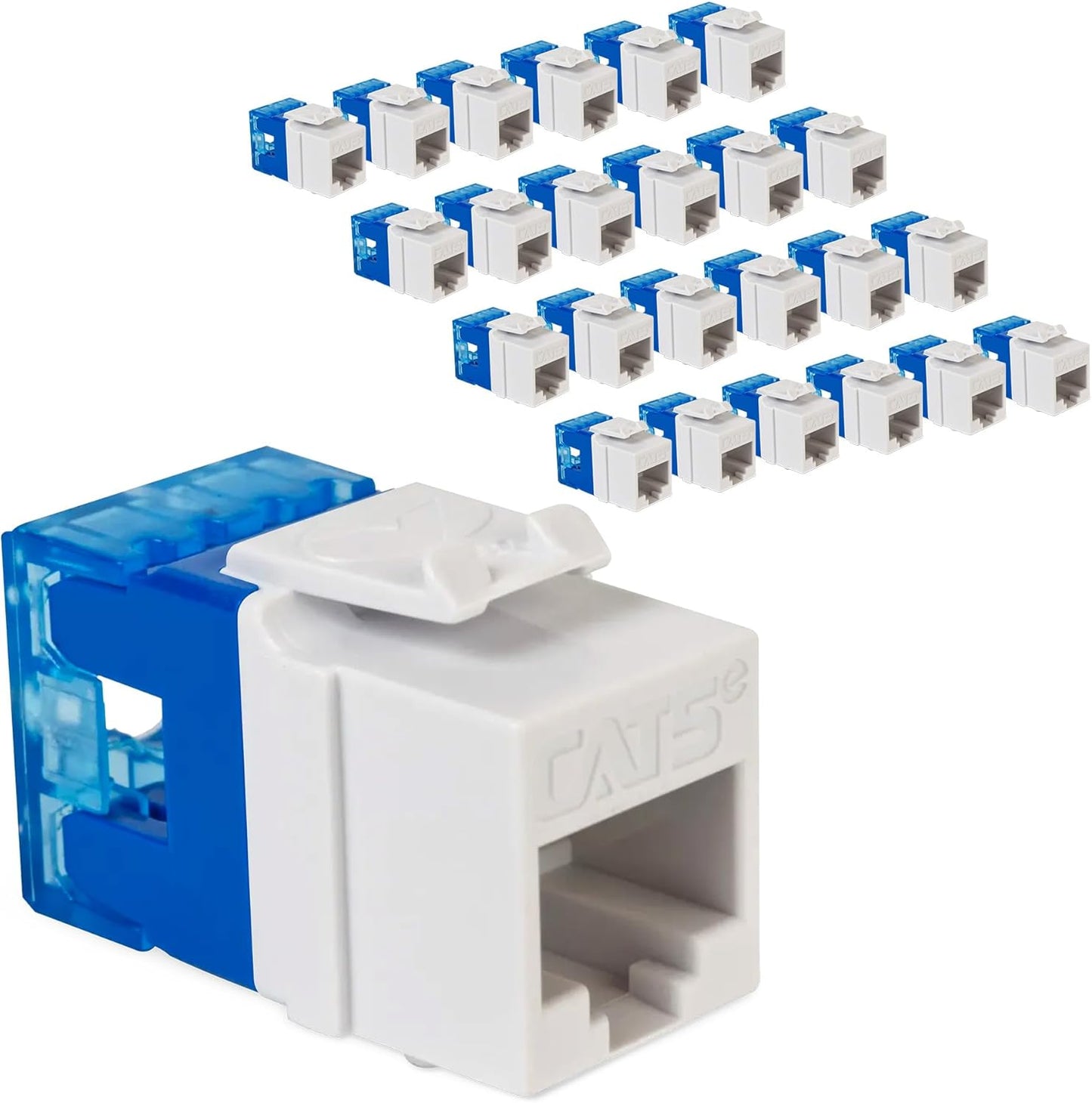 ICC CAT5e Keystone Jack for High-Power PoE++ Applications