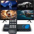 OREI Quad Multi 4 in 1 HDMI Switcher - Seamless 4K Switching