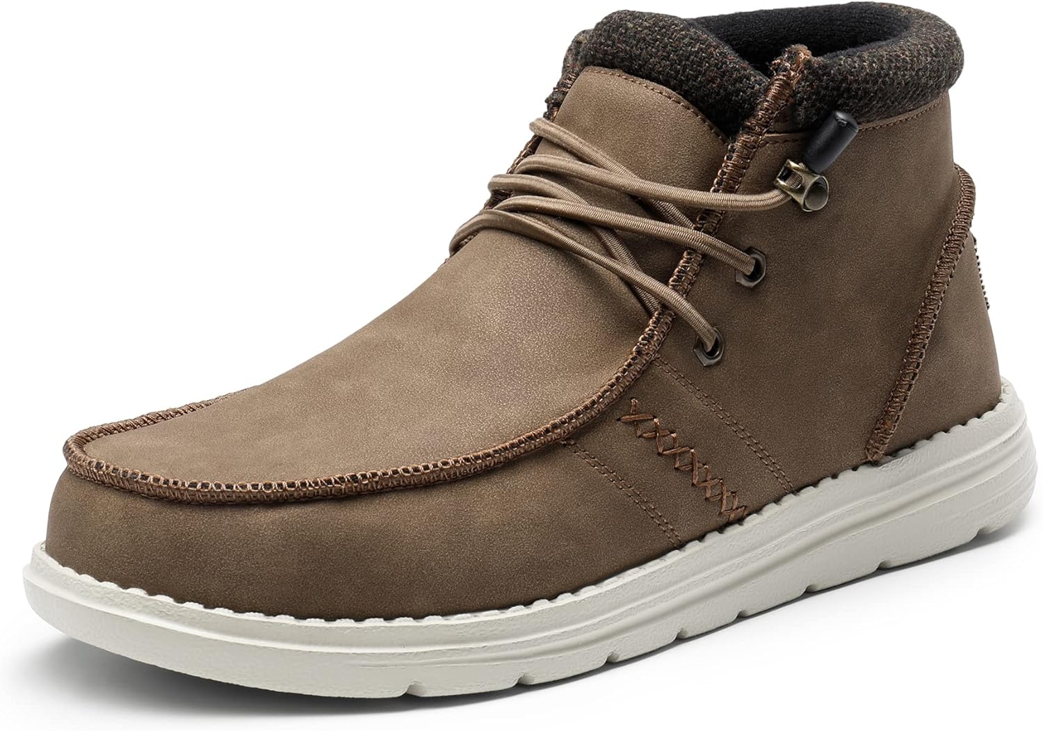 Bruno Marc Men's Casual Slip-on Shoes for Winter Comfort