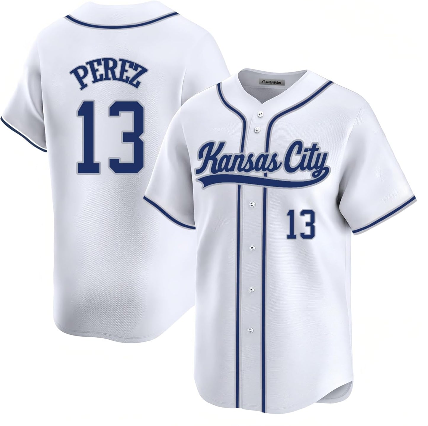 Custom Kansas City Baseball Stitched T-Shirt for Sports Fans
