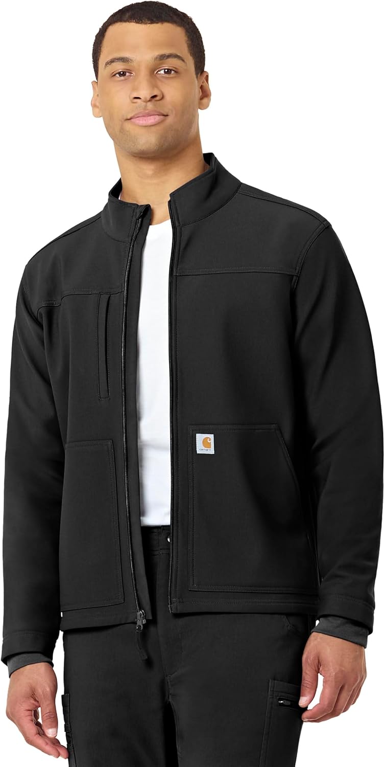 Carhartt Scrubs C80023 Men's Rugged Flex Bonded Fleece Jacket