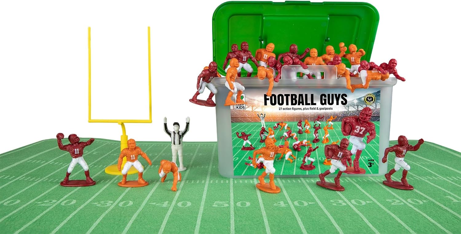 Kaskey Kids Football Guys Set for Imaginative Play and Fun