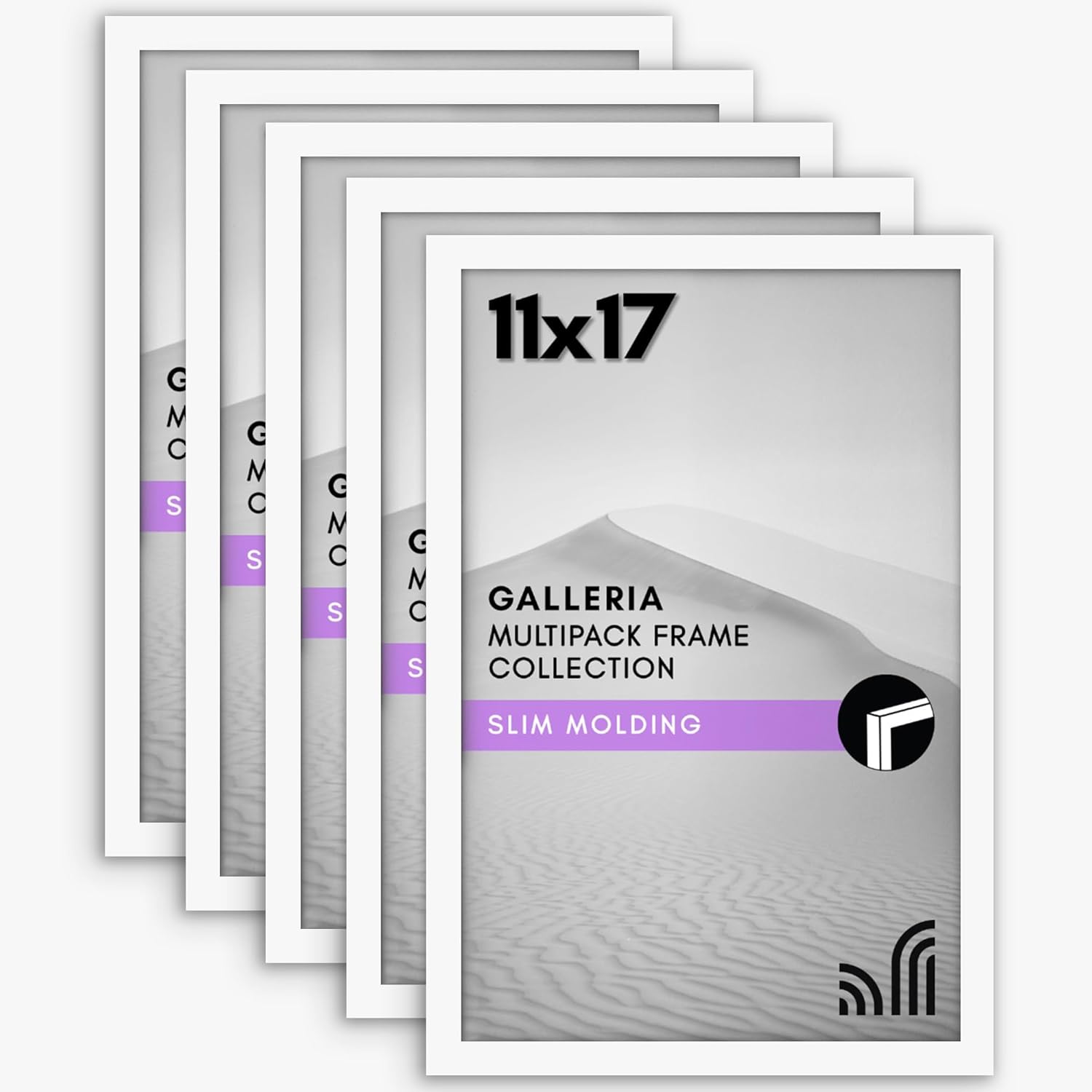 11x17 Picture Frames Set of 5 for Stylish Wall Display