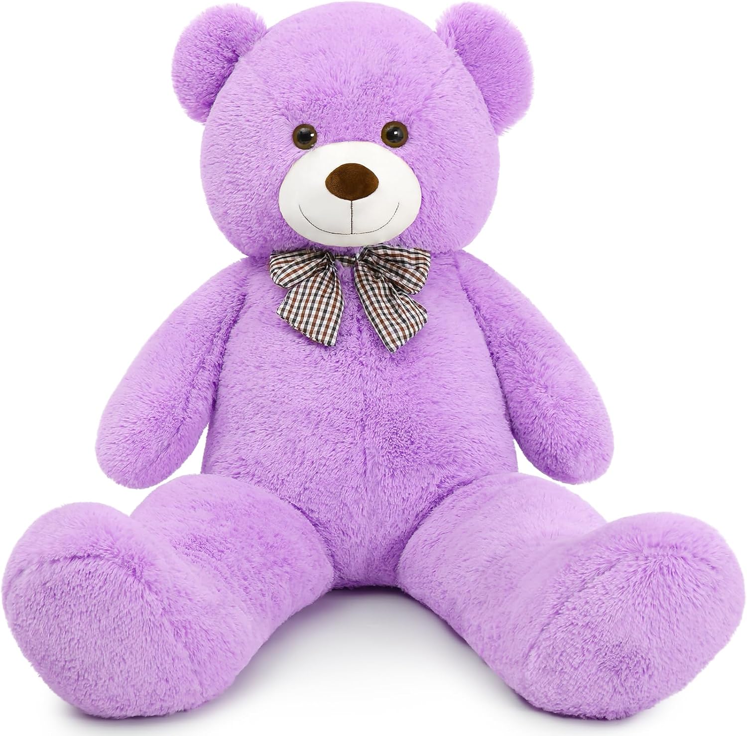 Massive 4-Foot Purple Teddy Bear for Girlfriend or Wife