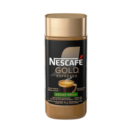 Nescaf Gold Decaf Instant Coffee - Rich Flavor, Imported