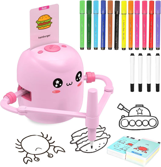 Interactive Educational Drawing Robot for Kids 5-10 Years Old