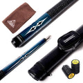 58 in Maple Pool Cue with 11.5mm Tip - Adjustable 19oz Playing Cue