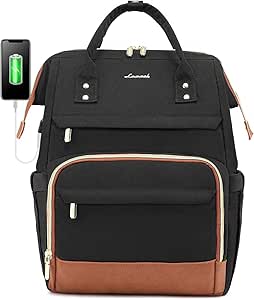 LOVEVOOK Laptop Backpack for Women - Stylish 17-Inch Design