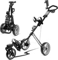 DRUIDS 360 Push Cart: Lightweight Swivel with Brake