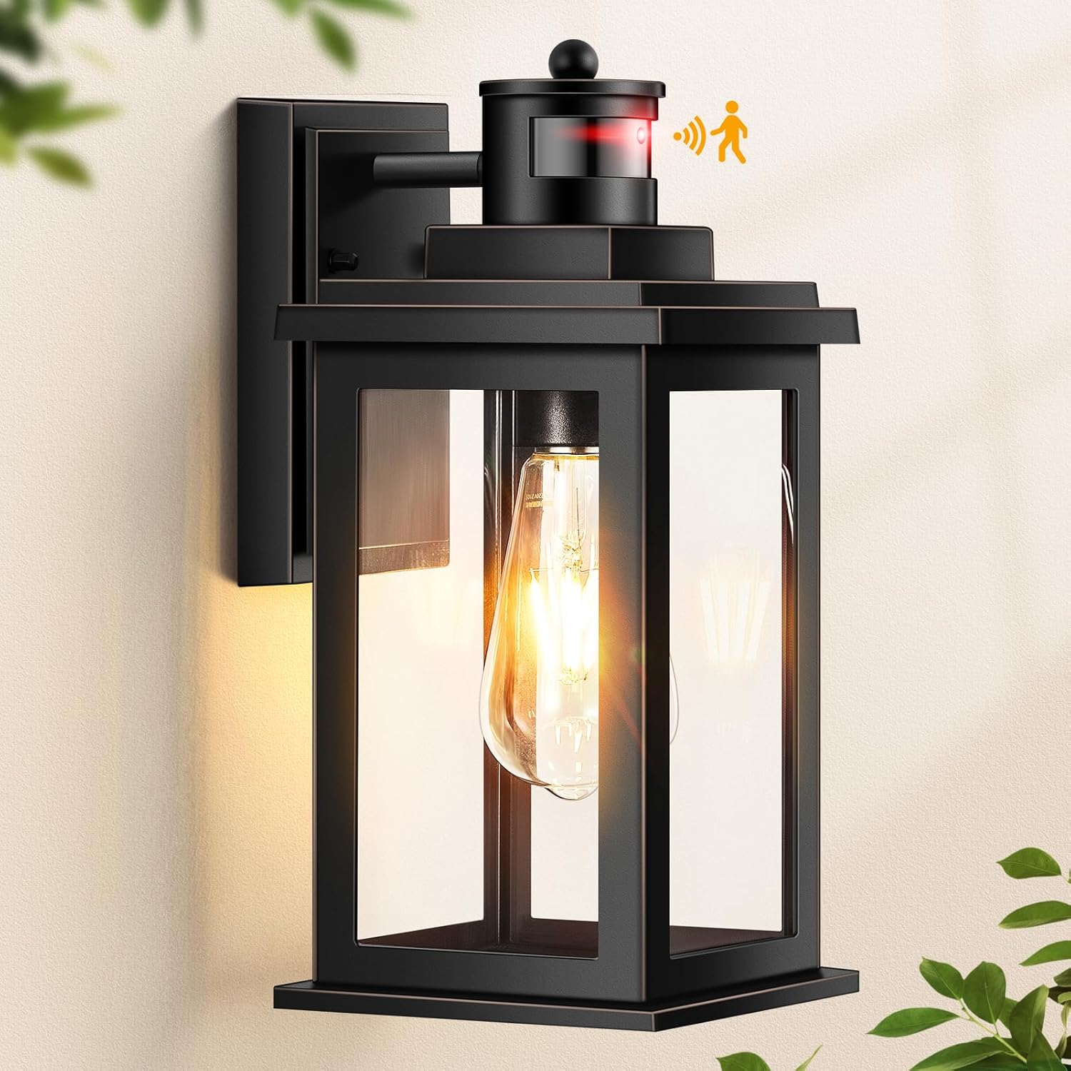 VIANIS Motion Sensor Porch Light for Outdoor Safety and Style