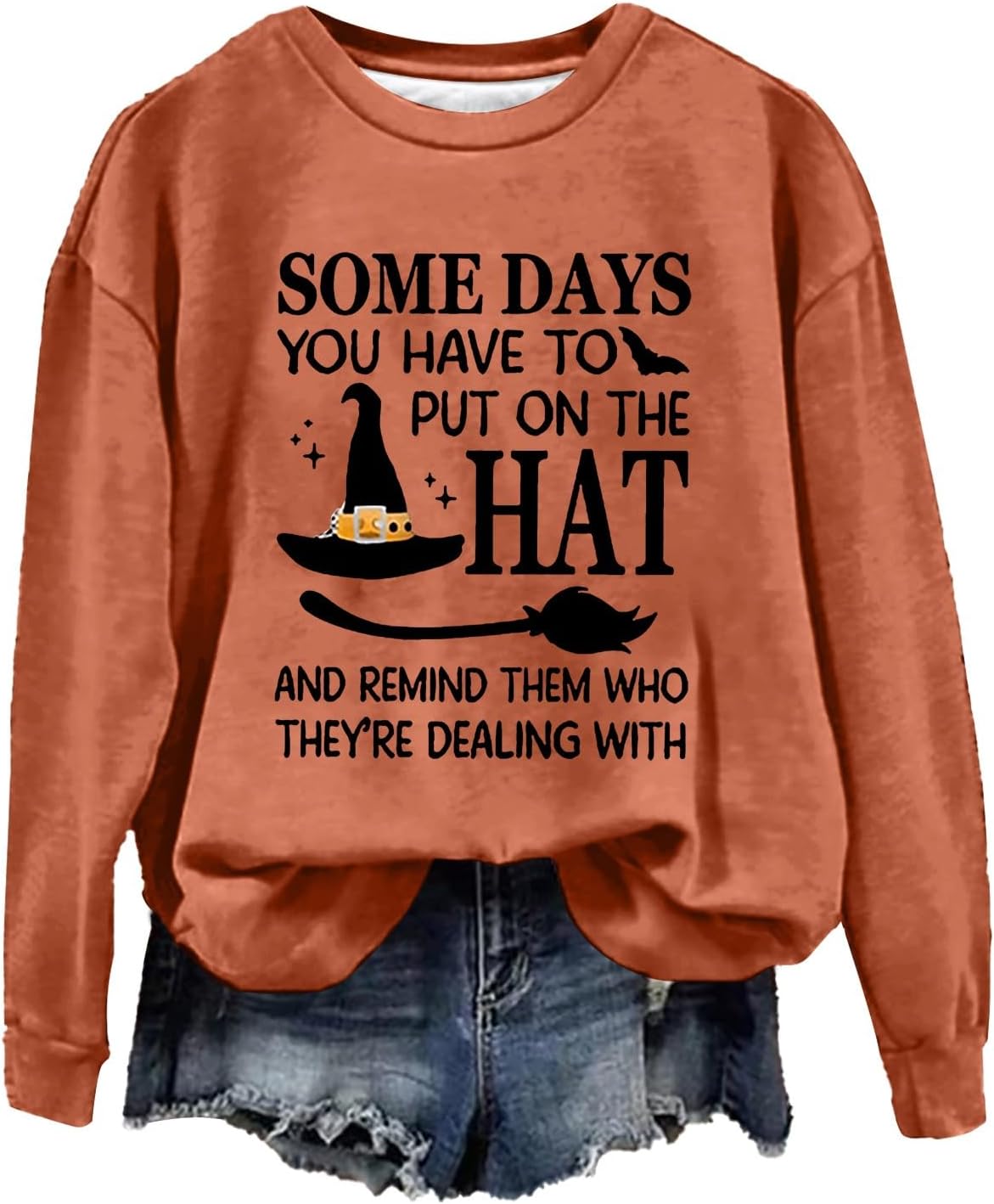 Vintage Halloween Women's Sweatshirt - Cozy & Stylish!