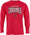 Zubaz NFL Men's Long Sleeve Team Graphic T-Shirt (Style 4HK8)
