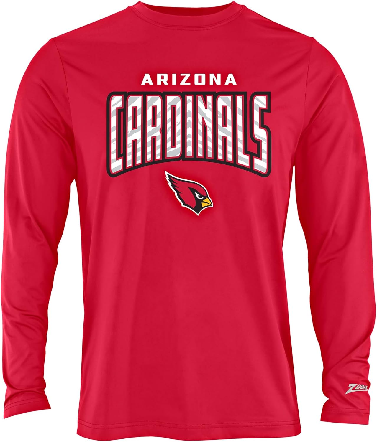 Zubaz NFL Men's Long Sleeve Team Graphic T-Shirt for Fans