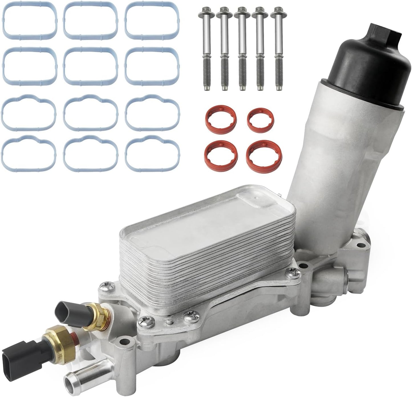 Upgrade Aluminum Engine Oil Cooler for 2017-2018 Jeep Models