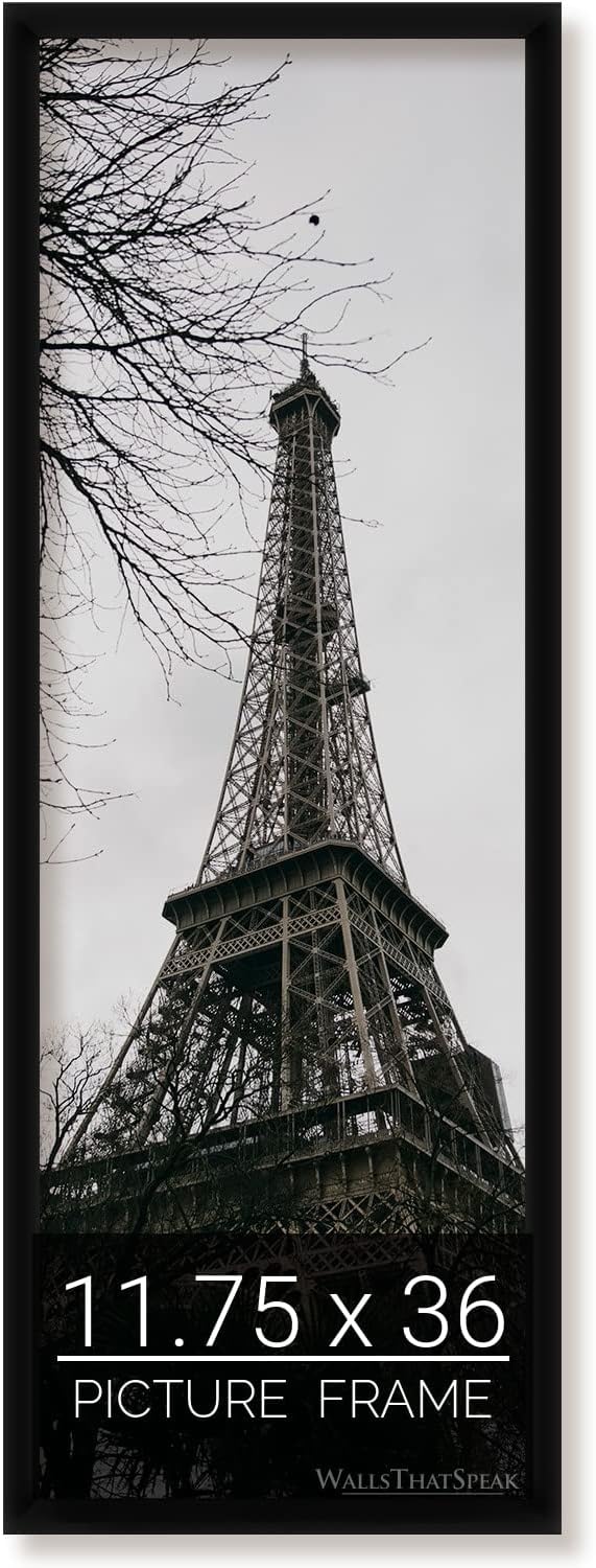 Black Picture Frame for Puzzles, Posters, Photos, or Artwork