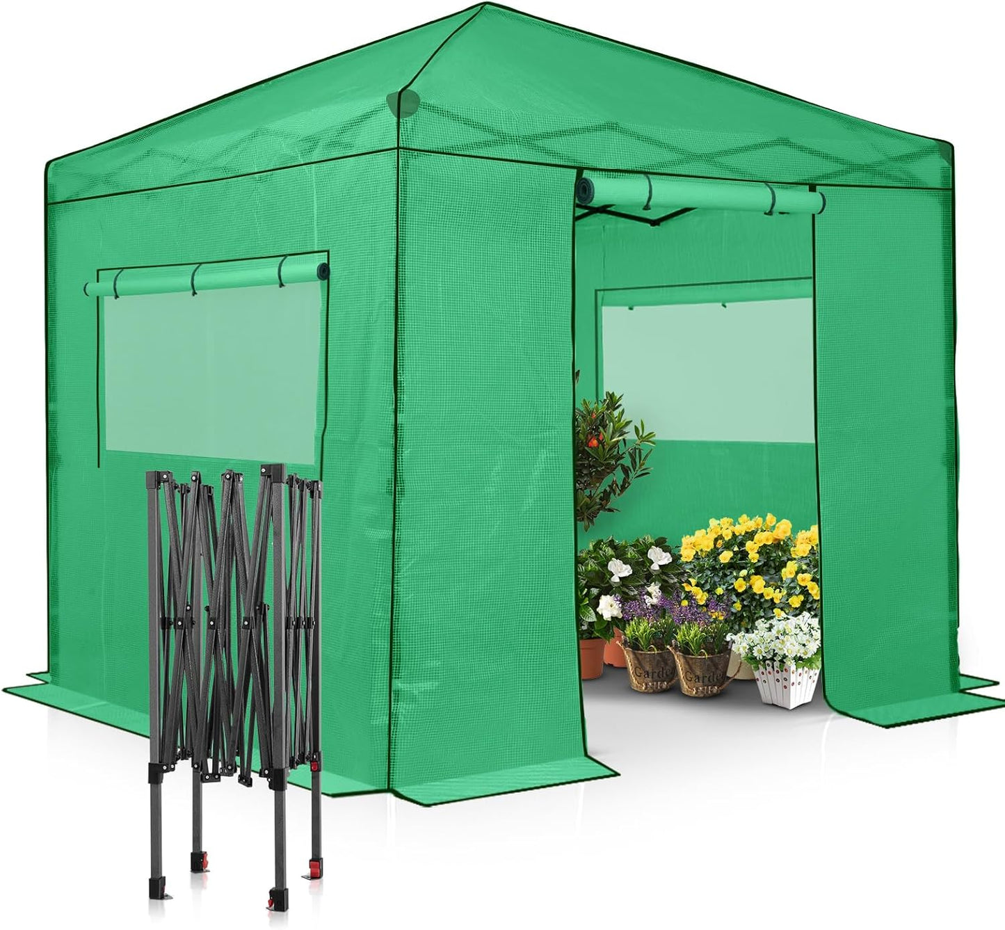 EAGLE PEAK Instant Pop-up Greenhouse for Indoor Outdoor Use