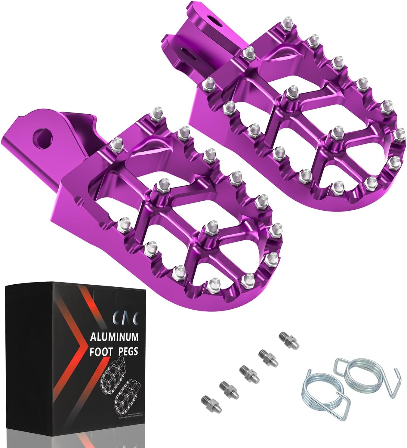 JFG RACING Dirt Bike Foot Pegs for Surron Light Bee X and More