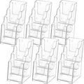 MaxGear Acrylic Brochure Holder for Clear Literature Display