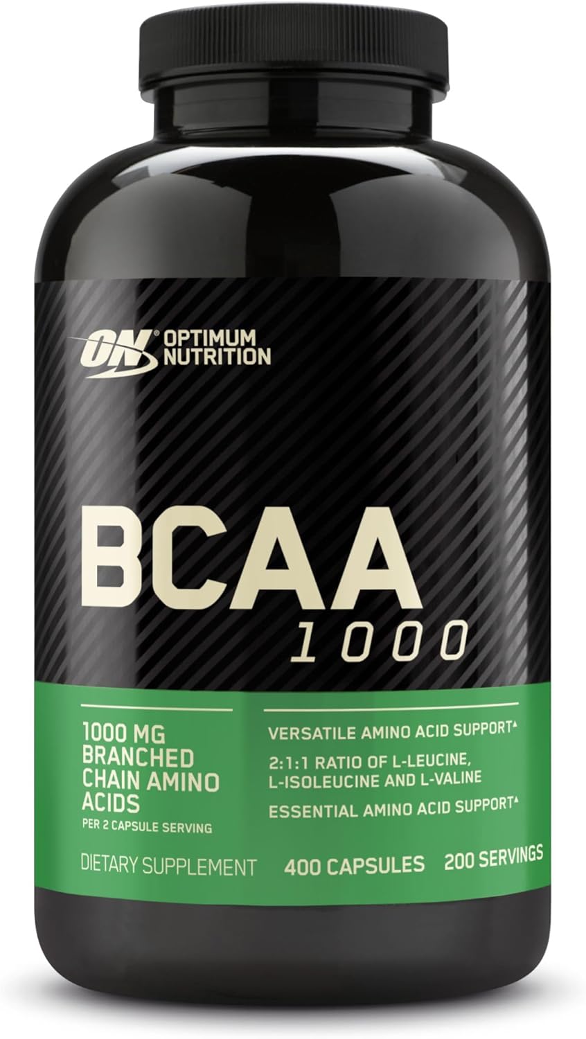 Optimum Nutrition BCAA Capsules for Enhanced Muscle Recovery
