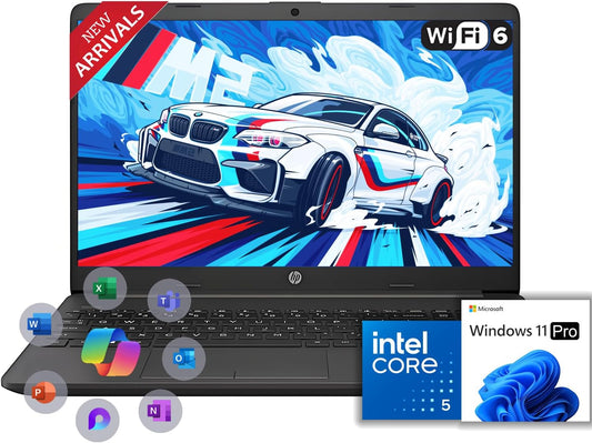 HP 15.6 FHD Business Laptop with Intel Core i5-1335U Processor