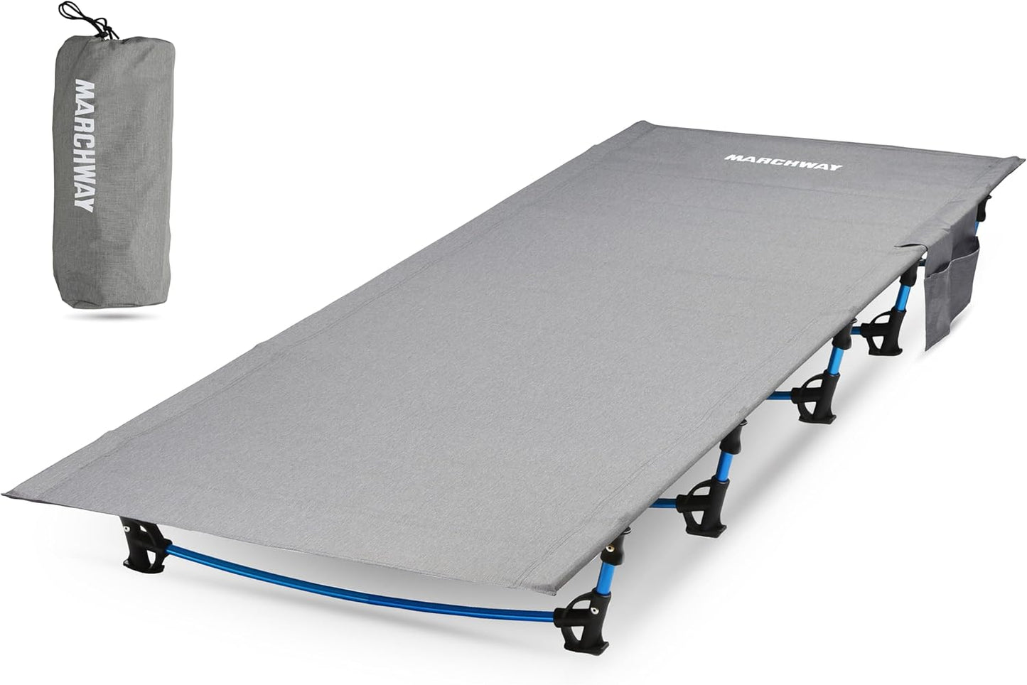 MARCHWAY Ultralight Folding Tent Camping Cot Bed for Travel