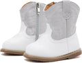Baby Cowboy Boots Infant Toddler Round Toe Mid Calf - Easy On/Off