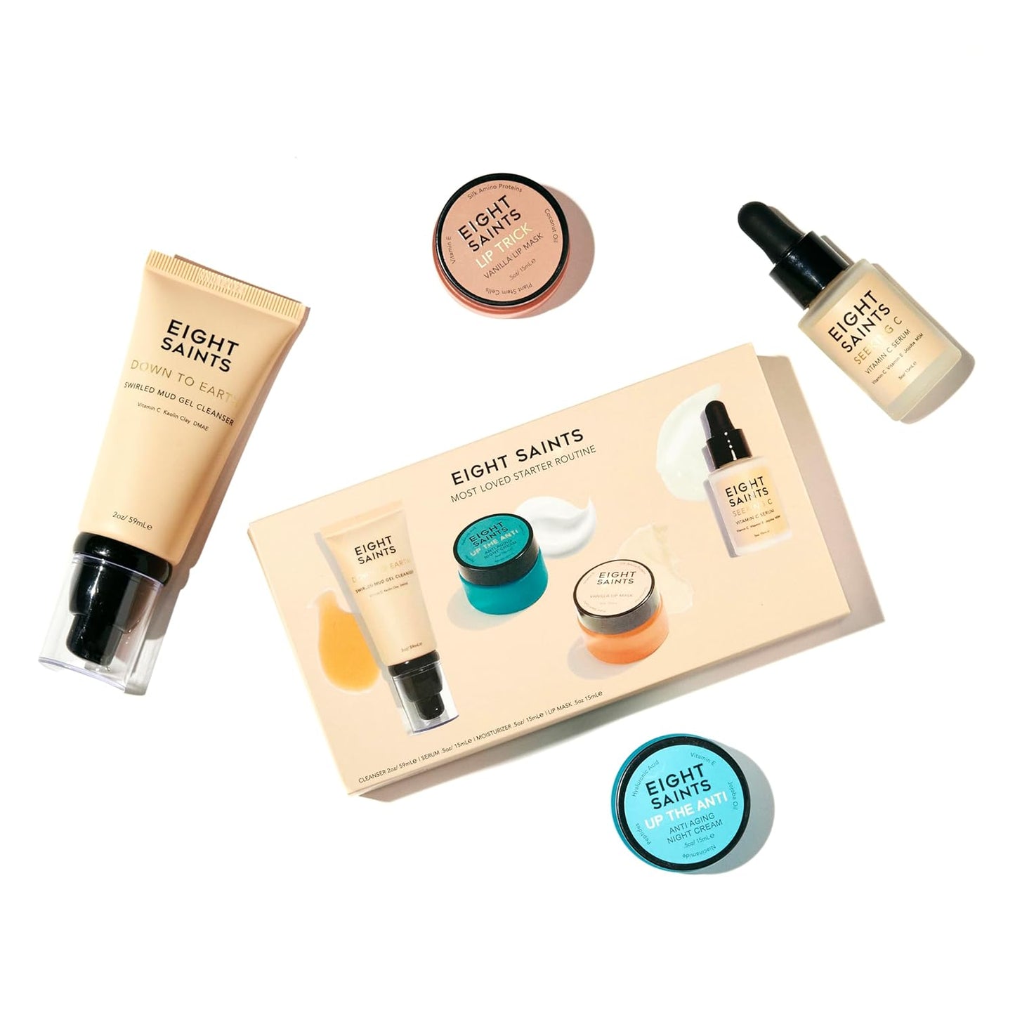 Eight Saints Most Loved Skincare Set for Radiant Skin
