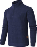 Stay Stylish & Cozy with YuKaiChen Quarter-Zip Sweatshirt!