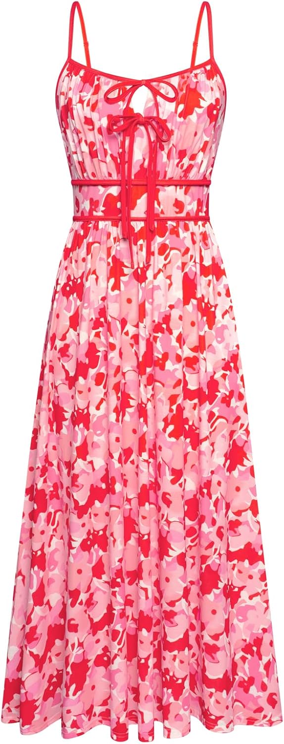 Floral Boho Maxi Dress for Women - Chic Summer Style