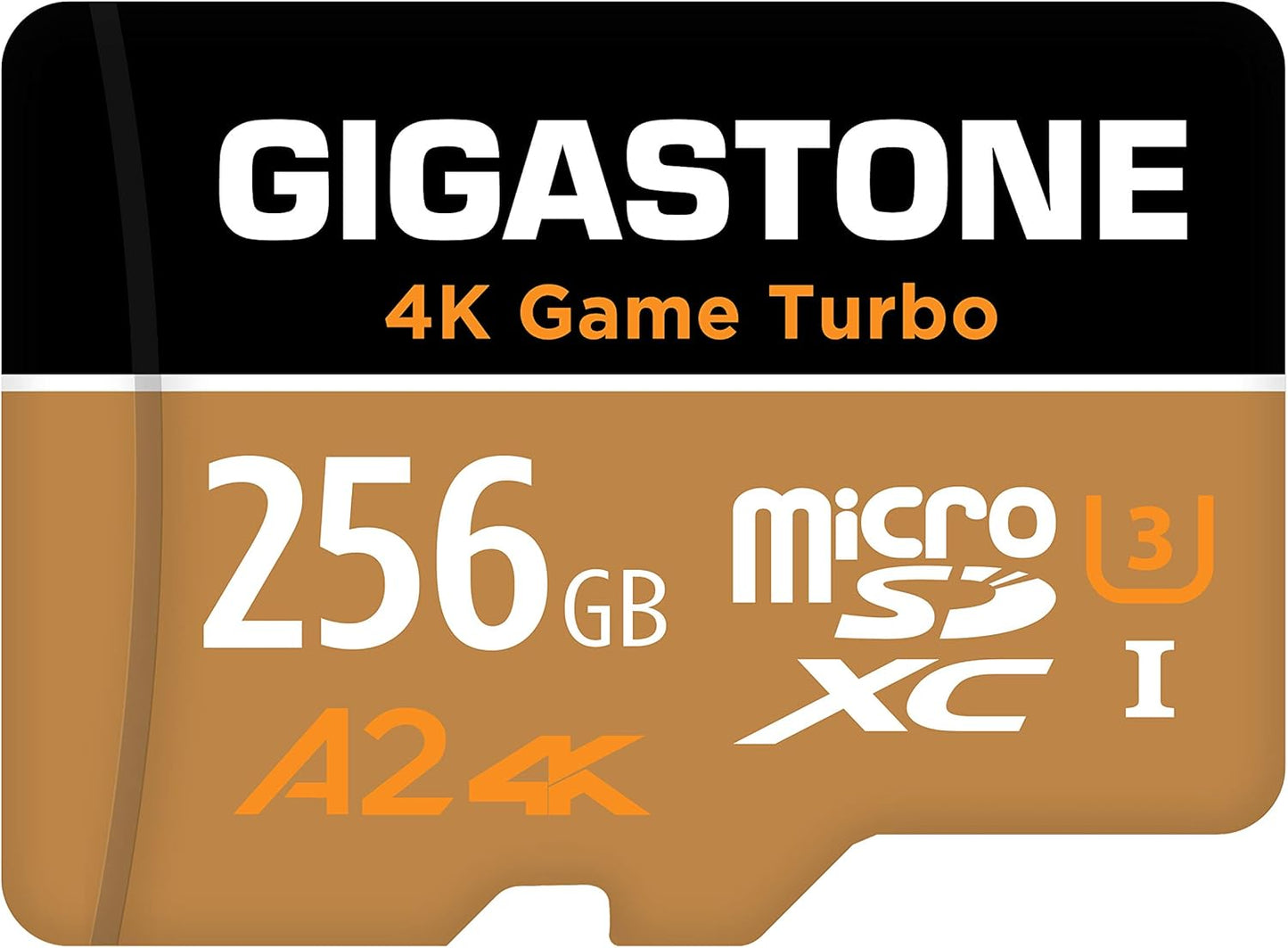 GIGASTONE 256GB Micro SD Card for 4K Gaming and UHD Video