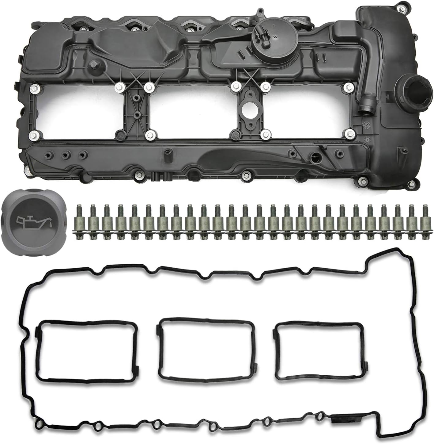 MITZONE N55 Engine Valve Cover Kit for BMW 335i 535i X5 X3