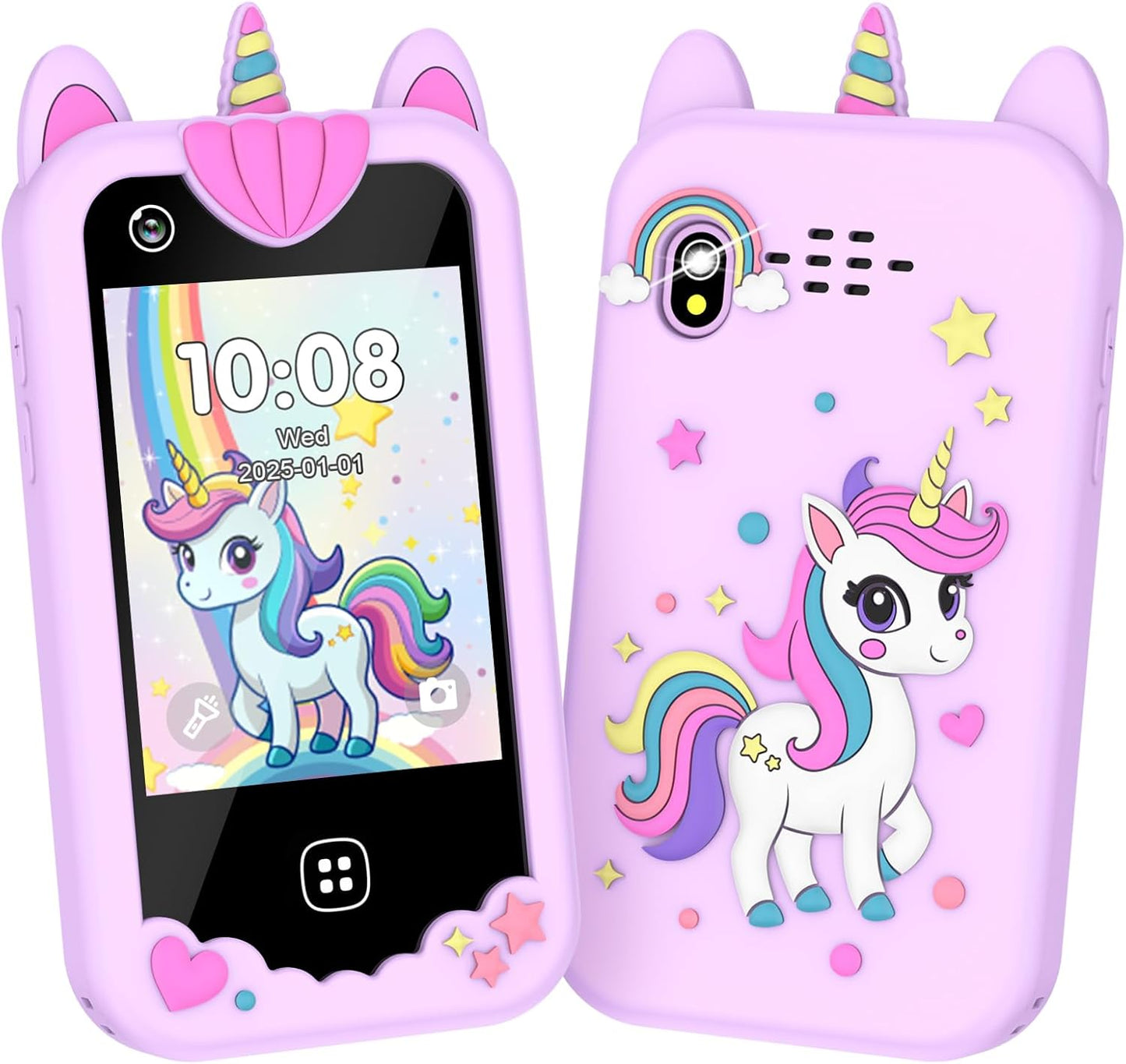 Interactive Kids Smart Phone with 17 Games - Perfect Birthday Gift!
