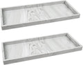 Countertop and Vanity Tray Set - 11.7in Silicone Organizers