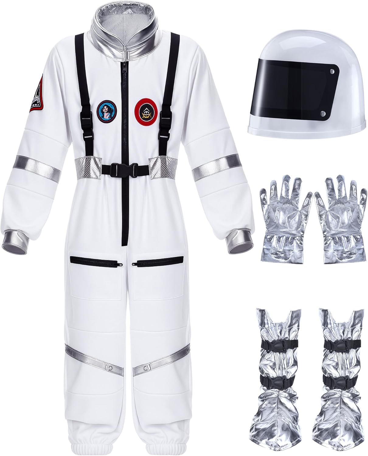 Cuffbow Kids Astronaut Costume Set for Halloween Fun and Adventure