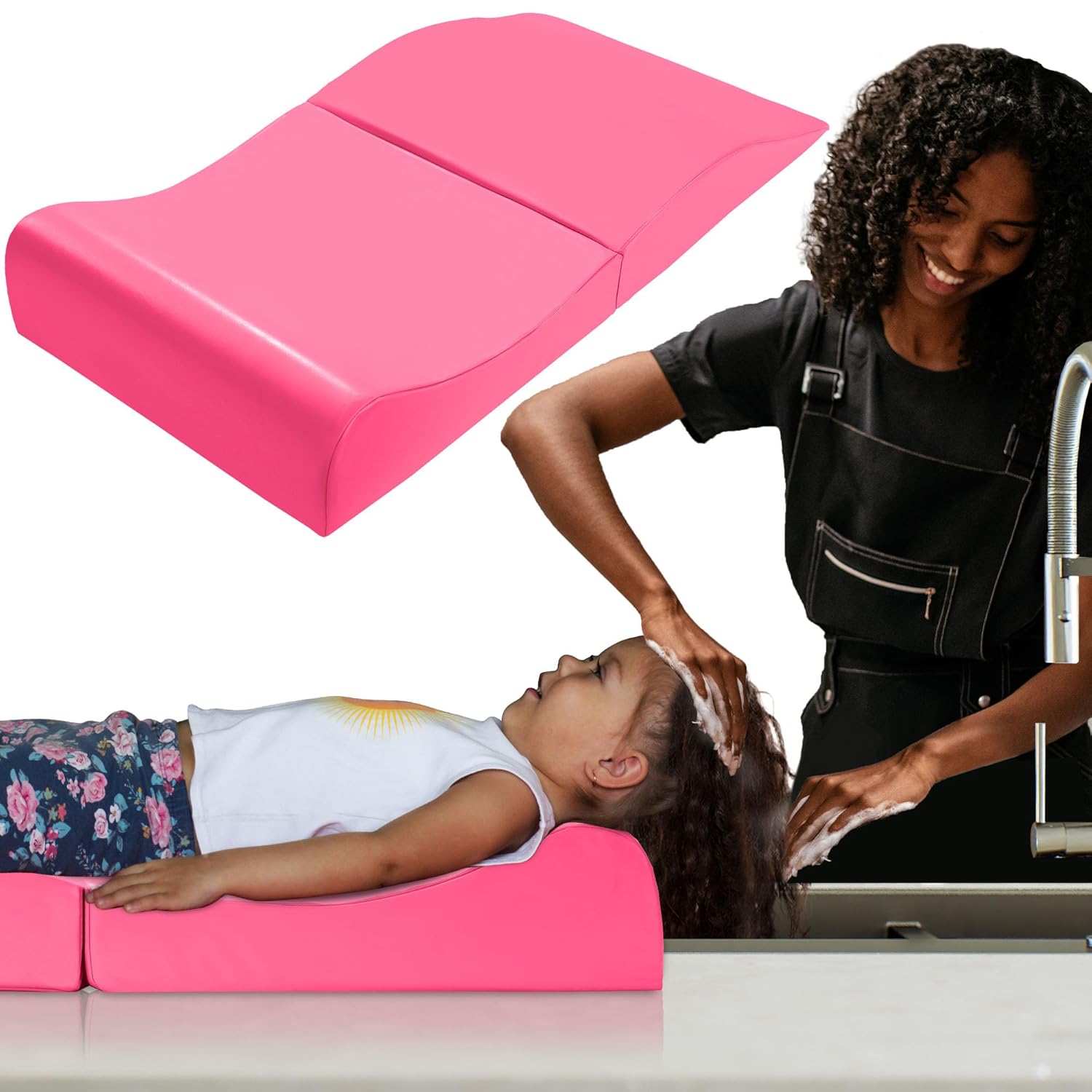 BALAPET Hair Washing Station for Kids - Comfortable Shampoo Mat